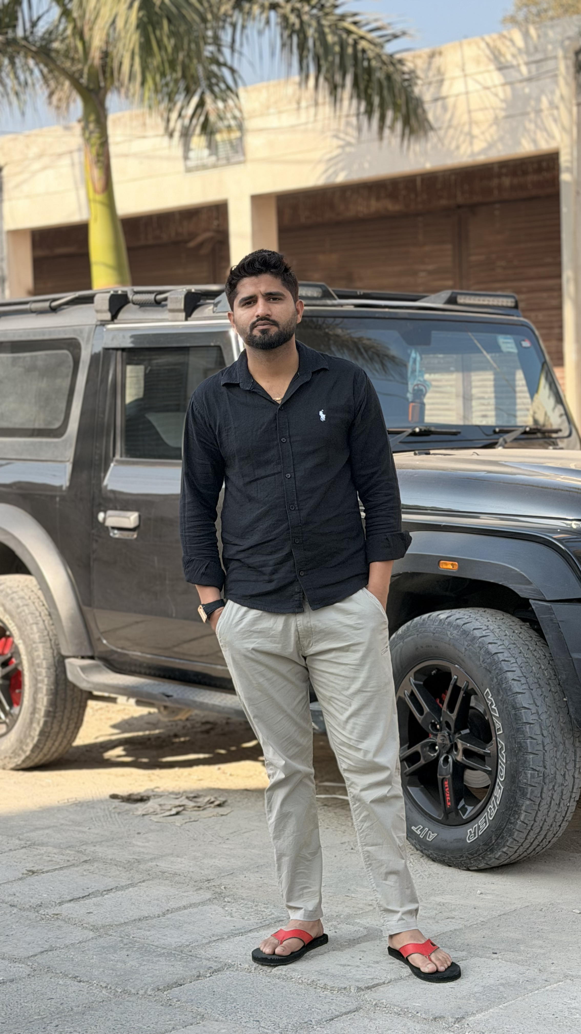 Aman Malik Thar SUV
